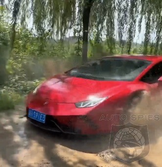 WATCH Another Social Media Influencer Tears Up A Lamborghini Huracan By Attacking A Dirt Road